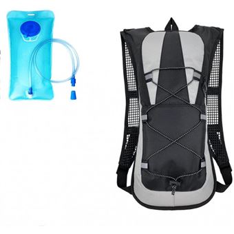 Mochila de Hidratação com Saco de Água 9Transport | 1,5L - Preto - 1