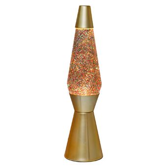 Candeeiro de Lava I-Total Xl1770 | Glitter Dourado - 1