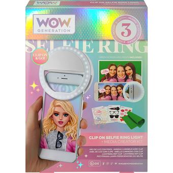 Led Ring com Clip para Telemóvel + Acessórioss Wow Generation Wow00024 - 1
