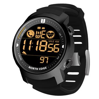 Smartwatch NORTH EDGE Laker - Preto - 1