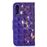 Capa PU Magunivers suporte para impressão de padrões borboleta roxa para Samsung Galaxy A50_2