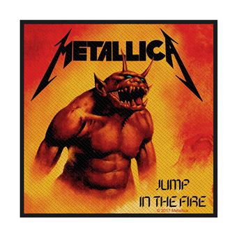 Emblema Rock Off Metallica | Jump In The Fire| Patch - 1