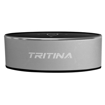 Coluna JustgreenBox Tritina | Som Estéreo | com Altifalantes | Sem Fios | Controle de Toque com Luz  | Bluetooth | Microfone | Leitor de Cartão | AUX - 1