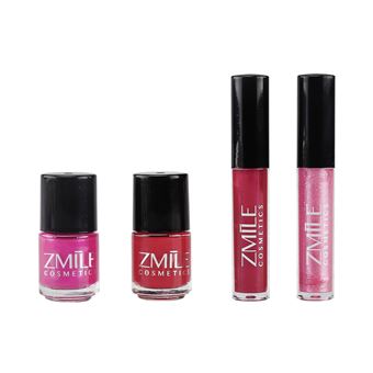 Conjunto de Maquilhagem ZMILE Cosmetics | Perfect Look Red and Pink - 1