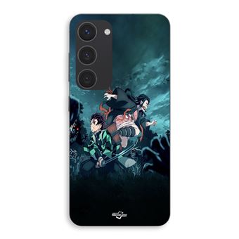 Capa Maniacase para Samsung Galaxy S23 Plus | Tanjiro Nezuko Demon Slayer - 1
