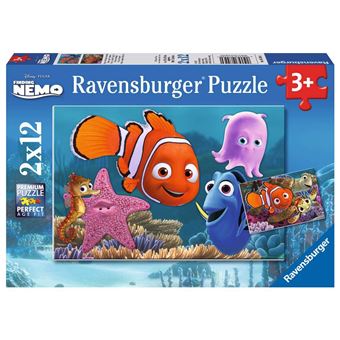 Puzzle Ravensburger Desenhos Animados 07556 | 12 Peças - 1