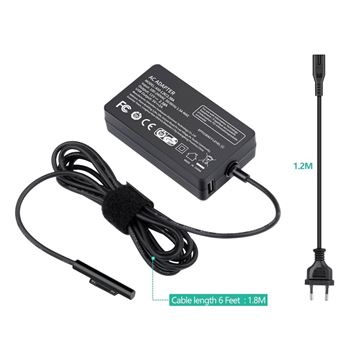 Carregador Multi4you 41W para Microsoft Surface Pro 3 Carga Rápida USB 5V 2A - 1