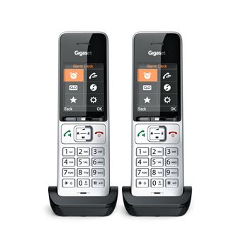 Gigaset Telefone Fixo Sem Fio Comfort 550 Preto