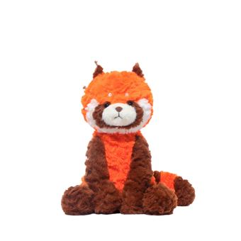 Peluche SZSMART ZQ11 Série Plutão Panda Vermelho| 24 cm - 1