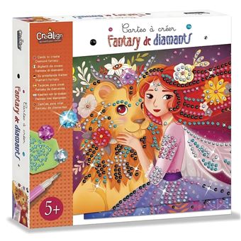 Conjunto de Atividades Fantasia e Diamantes Créa Lign - 1