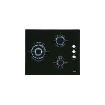 Placa a Gás CATA CI 6021 BK | Gás Butano/Propano | 59 cm | 3 Zonas | Preto - 1