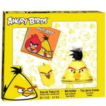 Coffret Angry Birds Yellow Edt 50ml 3 Peças - 1