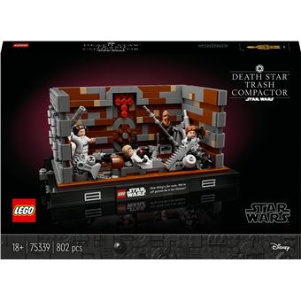 LEGO Star Wars Diorama: Compactador de Lixo da Death Star™ 75339 | 802 Peças - 1