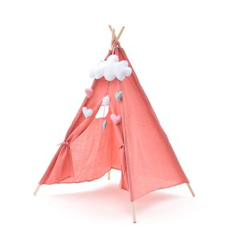 Tenda Infantil Montessori Robincool Kalpana | 80x80x110 cm - Rosa - 1