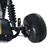 Go Kart HomCom Carro de Pedais Racing Desportivo com Assento Ajustável Embraiagem e Travão 95x66,5x57cm Branco e Preto_3