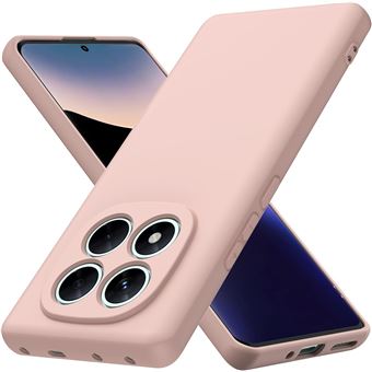 Capa Mistercapas para Xiaomi Redmi Note 14 Pro 5G Silicone Premium | Rosa - 1