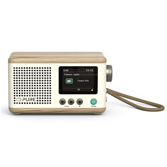 Rádio Pure DAB+ Radio Classic Mini | Creme, Madeira - 1