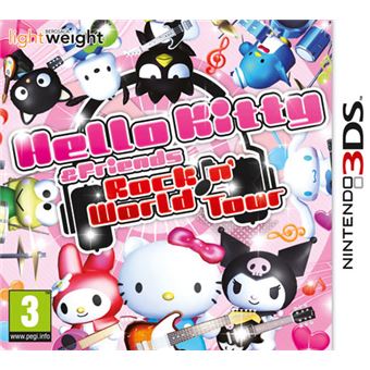 Videojogo PLAION Hello Kitty & Friends: Rockin' World Tour, Nintendo 3DS - 1