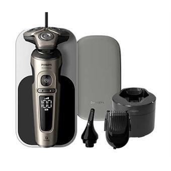 Máquina de Barbear Philips Shaver S9000 Prestige SP9883/35 Máquina de barbear elétrica a húmido/seco com SkinIQ | Cinzento - 1