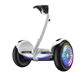 Hoverboard Kulexing 36VH | 35Km | 130Kg | 10'' | 500W | Bluetooth | Música - Branco - 1
