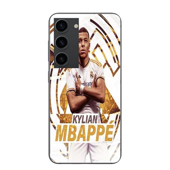 Capa Maniacase para Samsung Galaxy s23 Plus Celebração do papel de parede do Kylian Mbappe Real Madrid - 1