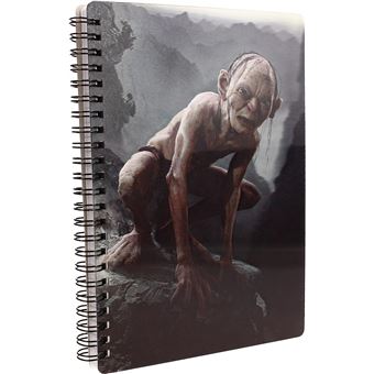 Caderno SD toys Gollum O Senhor dos Anéis Efeito 3D Lenticular - 1