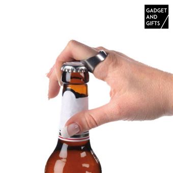 Abre-Garrafas BigBuy Sommelier Anel Metálico - 1