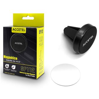 Suporte Telemóvel Magnético Universal para Automóvel Accetel SP112 - Preto - 1