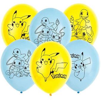 Balões Látex Amscan Pokémon | 11'' | 27,5cm - 1