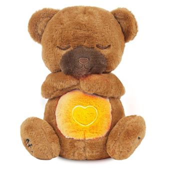 Peluche Urso Castanho SZSMART HXBTKL1 com Luz de Respiração e Música | Castanho - 1