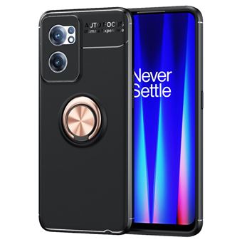 Capa e TPU com muleta, preto/ouro rosa Magunivers para OnePlus Nord CE 2 5G - 1