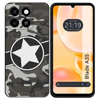 Capa Silicone TUMUNDOSMARTPHONE para Zte Blade A35 / A55 Design Camuflado 02 Desenhos - 1