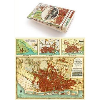 Collection Of Four Historic Maps Of Liverpool From 1650 To 1821 ...