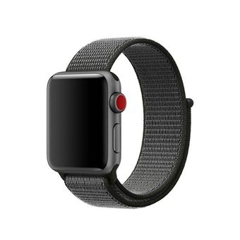 Bracelete Nylon Gift4Me para Apple Watch Series 9 Aluminum - 45mm - Preto - 1
