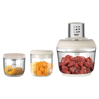 Liquidificador 3 em 1 RAF R7057 | Aço Inox 2.5L | Branco - 1