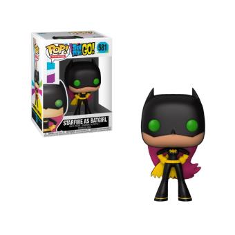 Funko Pop! DC Comic Teen Titans Go - Starfire As Batgirl Pop 10cm - 581 - 1
