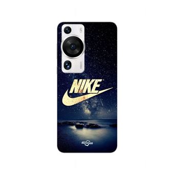 Capa Maniacase para Huawei P60 Pro | Nike Logo Dourado Noite Estrelada - 1