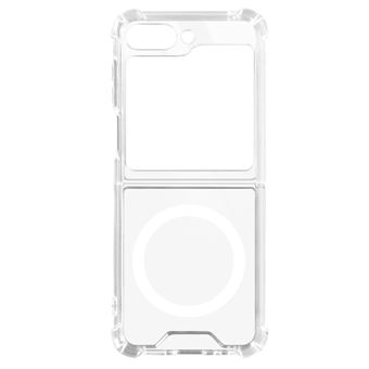 Capa Avizar para Samsung Galaxy Z Flip 5 Magsafe em Silicone anti-traços- Transparente - 1