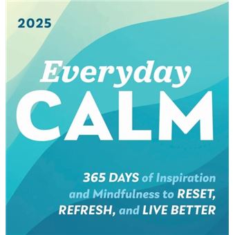 2025 Everyday Calm Boxed Calendar - 1