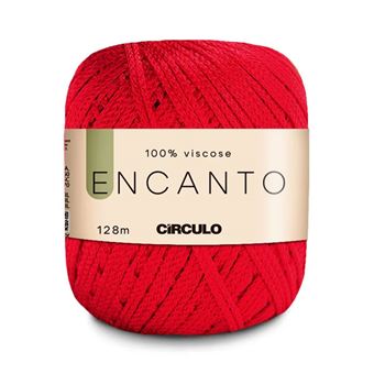 Fio de Crochet Círculo Encanto | 100G | Carmim - 1