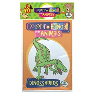 Colorir e Brincar com Animais - Caixa com 10 Unidades - 1