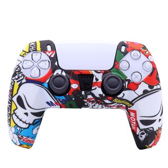 Capa Silicone Antideslizante HSMY para Comando PS5 - Multicolorido 2 - 1