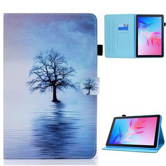 Capa PU magnético com suporte de cartão Magunivers para Huawei Enjoy Tablet 2/MatePad T 10 9.7''/T 10S 10.1''/Honor Pad 6 10.1-inch - árvore - 1