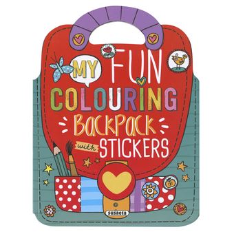 My Fun Colouring Backpack With Stickers - 1