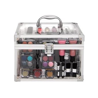 Conjunto Techinic Cosmetics Clear Beauty Case Large - 1