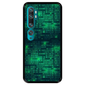 Capa Tpu Hapdey para Xiaomi Mi Note 10 - Note 10 Pro - Cc9 Pro | Design Matriz Digital - Preto