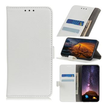 Capa Magunivers | PU + TPU superfície de lichia Branco para Xiaomi Mi Note 10/Mi CC9 Pro