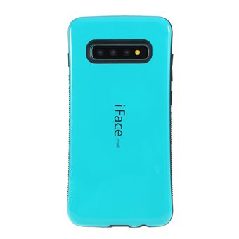 Capa TPU Magunivers híbrido ciano para Samsung Galaxy S10