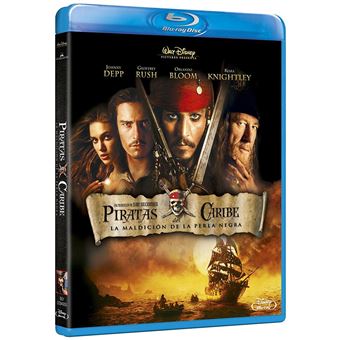 Pirates of the Caribbean: The Curse of the Black Pearl / Piratas del Caribe: La Maldicion de la Perla Negra (Blu-ray) - 1