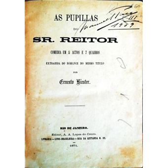 As pupillas do sr. reitor. - 1